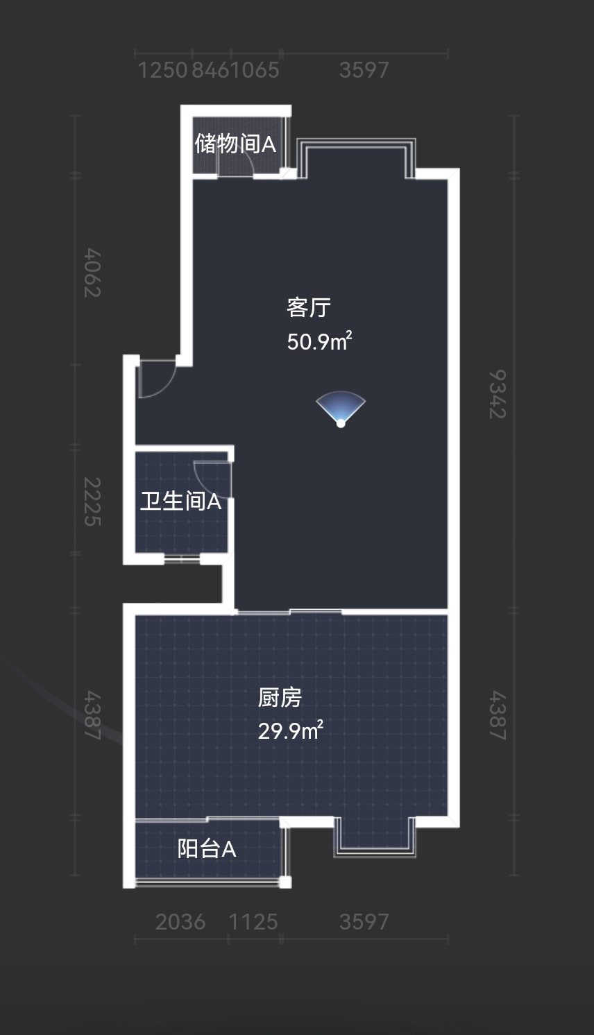 绵阳小岛花园一期 三跃五带50平花园 另有产权车库出售 绵阳二手房