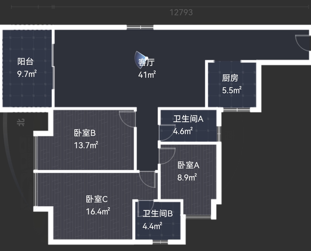 绵阳长兴星城二期.清水套四.135万带车位.满二 绵阳二手房