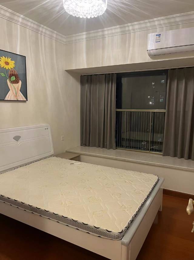 绵阳恒大翡翠龙庭，3室2厅2卫，106㎡，租金2400元/月 绵阳租房