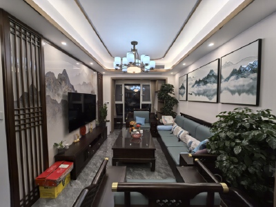 朝南新中式  全新2居  万达广场三江启航学校  核心商圈
