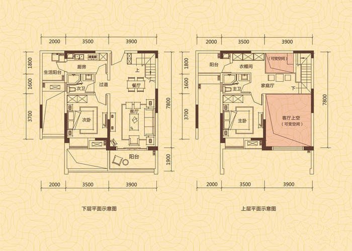 绵阳经开区海赋长兴（三期）4房225万 绵阳二手房