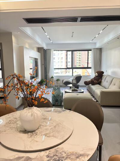 安州区 宏辰桃花源 精装三室  拎包入住 看房方便