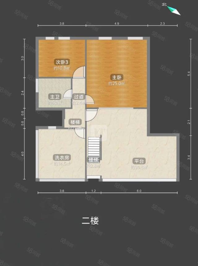 绵阳带露台花园.精装三连跃.4室朝南.位置极佳.有车位. 绵阳二手房
