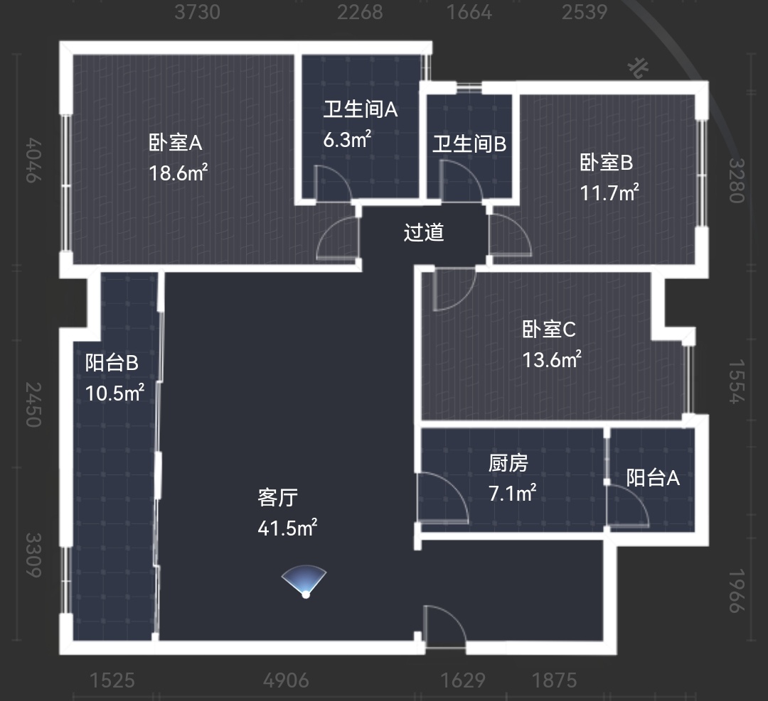 绵阳电梯洋房.大平层.全屋定制家具家电.精装大三房. 绵阳二手房