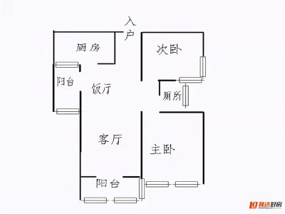 塘汛片区 万达华府两房62万