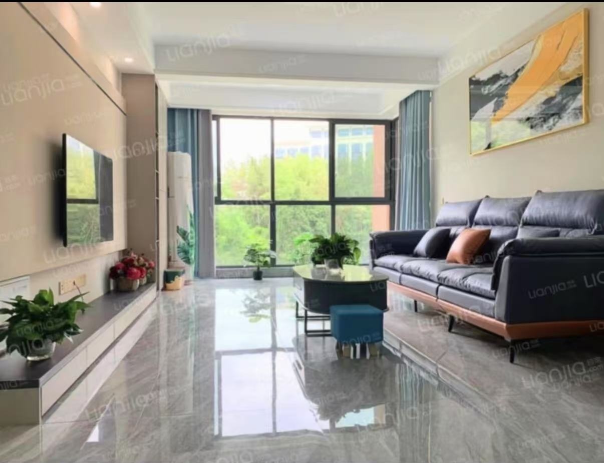 绵阳教育园区.住家精装三房.带家具家电 直接入住.有车位.干净整洁. 绵阳租房