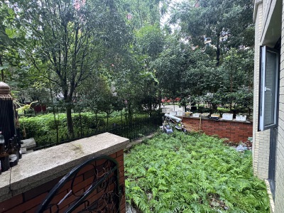 洋房跃两层+前后花园+花园入户+全落地窗